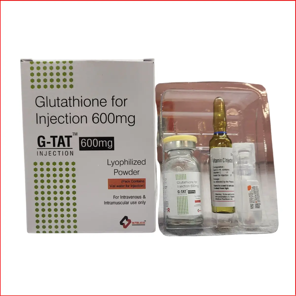 Glutathione for injection 600mg