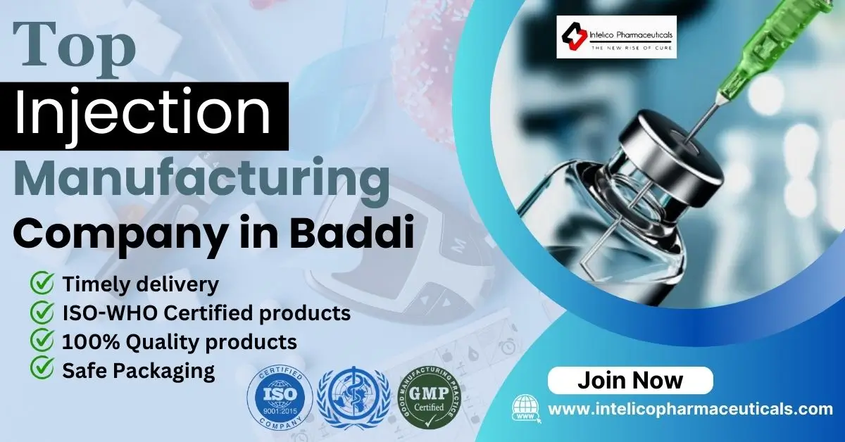 Intelico Pharma: Where Innovation Meets Precision in Injection Manufacturing, Baddi
