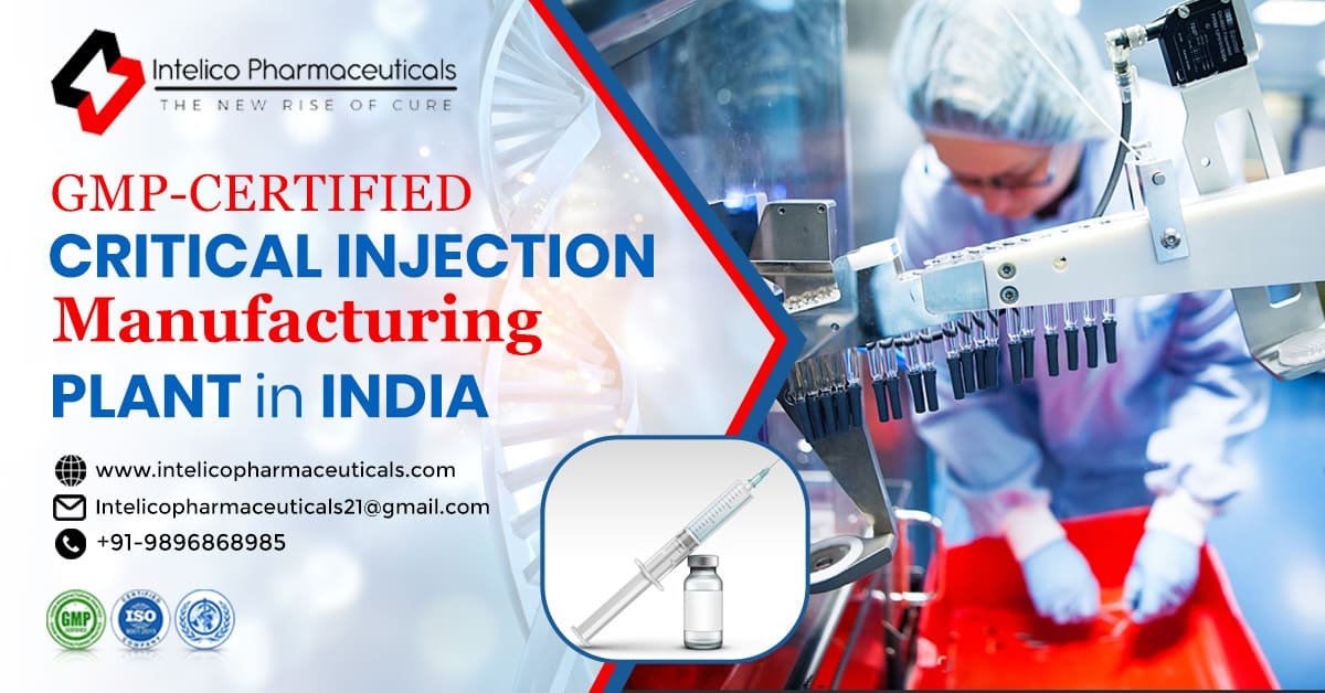 GMP Certified Injection Plant in India